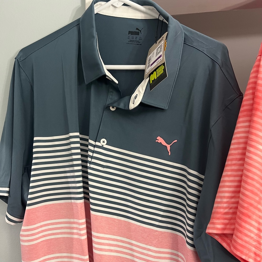 Men’s XXL performance SPF 40 golf shirt